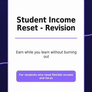 Student Income Reset